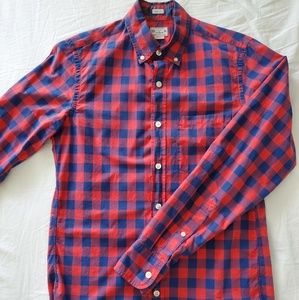 J.Crew Factory Slim Fit Washed Shirt Size XS